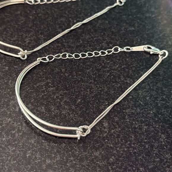 Jewelry Box & Bracelet Gift Set – 4 Leather Cases + 4 Sterling Silver Bracelets - Picture 5 of 8